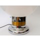 ♥ LAMPADA VINTAGE DESIGN TONY ZUCCHERI MAZZEGA VEART SPACE AGE ANNI 70 ORO SFERA