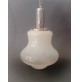 ♥ LAMPADARIO TARGETTI VINTAGE SPAGE AGE DESIGN VETRO BULLICANTE DI MURANO