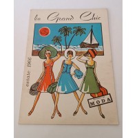 ♥ LE GRAND CHIC MODA 1966 ESTATE Rivista di moda Giuseppe Perazzolo