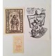 ♥ LOTTO 3 EX LIBRIS LORENZO ALESSANDRI Dina SURFANTA Anni 1947 56 57 p27