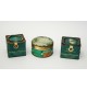 ♥ LOTTO 3 SCATOLE IN LATTA VINTAGE FORTNUM & MASON LTD. KOUSMICHOFF KUSMI TEA