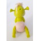 ♥ LOTTO DI 3 BABY SHREK III PUPAZZI PLASTICA RIGIDA CON CULLA 2007