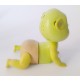 ♥ LOTTO DI 3 BABY SHREK III PUPAZZI PLASTICA RIGIDA CON CULLA 2007