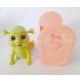 ♥ LOTTO DI 3 BABY SHREK III PUPAZZI PLASTICA RIGIDA CON CULLA 2007