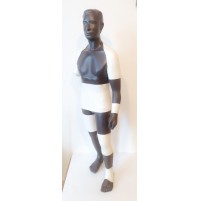 ♥ MANICHINO DEL DOTTOR GIBAUD OMINO ORIGINALE VINTAGE NO BASE E BRACCIO DX