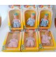 ♥ MINI BABA SERIE COMPLETA 6 PEZZI + ESPOSITORE BAMBOLA GIOCATTOLO VINTAGE GADEA