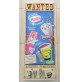 ♥ MOTTA NESTLE TABELLA GELATI TARGA INSEGNA LATTA HELLO KITTY WANTED SPONGE BOB