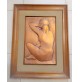 ♥ NUDO DI DONNA QUADRO BRASSORILIEVO IN LASTRA DI RAME OTTAVIANI 1975 48X32 cm