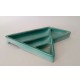 ♥ ORGANIZER CONTENITORE VASSOIO IN CERAMICA D'ALO' VINTAGE SPACE AGE DESIGN A