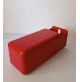 ♥ ORGANIZER SCRIVANIA UFFICIO CASSETTO PLASTICA ROSSA VINTAGE SPACE AGE DESIGN