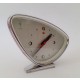 ♥ OROLOGIO SVEGLIA DA TAVOLO POLARIS VINTAGE SPACE AGE DESIGN ANNI 70 BORDEAUX