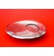 ♥ PHILIPPI PORTA CARAMELLE IN VETRO E ACCIAIO INOX VINTAGE DESIGN POP SPACE AGE