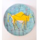 ♥ PIATTO IN CERAMICA MIDCENTURY MODERN VINTAGE DESIGN TORO CUBISTA SURREALISTA