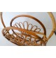 ♥ PORTARIVISTE IN BAMBU VIMINI BAMBOO VINTAGE DESIGN TIPO BONACINA GIUNCO