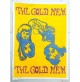 ♥ POSTER MANIFESTO GRUPPO MUSICALE THE GOLD MEN TARANTO VINTAGE SPACE AGE orange