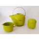 ♥ PRIMALUNA DESIGN AMBROGIO POZZI SET TEIERA LATTIERA ZUCCHERIERA IN CERAMICA