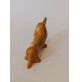 ♥ RARA STATUINA IN CERAMICA BASSOTTO DESIGN LISA LARSSON GUSTAVSBERG SWEDEN CANE