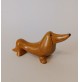 ♥ RARA STATUINA IN CERAMICA BASSOTTO DESIGN LISA LARSSON GUSTAVSBERG SWEDEN CANE