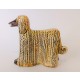 ♥ RARA STATUINA IN CERAMICA DESIGN LISA LARSSON GUSTAVSBERG SWEDEN CANE AFGANO