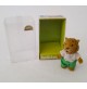 ♥ RARO FAMILIE LEOPARD LEO SIMBA BEAR FAMILY VINTAGE 1986 FIGURINE Sylvanian