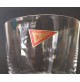 ♥ RCR ROYAL CRYSTAL ROCK PARTICOLARE VASO BICCHIERE BASE TRIANGOLARE VINTAGE