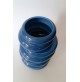 ♥ RING VASE VASO DA FIORI IN CERAMICA BLU XXL DESIGN POP ART HOME DECOR