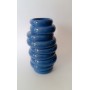 ♥ RING VASE VASO DA FIORI IN CERAMICA BLU XXL DESIGN POP ART HOME DECOR