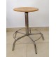 ♥ SEDIA SGABELLO STOOL VINTAGE INDUSTRIAL DESIGN LEGNO E METALLO HOME ARCHITETTO