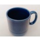 ♥ SERVIZIO DA CAFFE' IN CERAMICA BLU VINTAGE DESIGN FRANCO POZZI SPACE AGE 6x