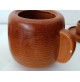 ♥ SERVIZIO DA THE IN CERAMICA LAVENO PARESCHI MARRONE VINTAGE DESIGN X 6 PERSONE