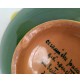 ♥ SERVIZIO ROSOLIO CERAMICA PUCCI ROMETTI UMBERTIDE VINTAGE DESIGN GIALLO VERDE