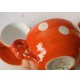 ♥ SERVIZIO da CAFFE' 4x SOCIETà CERAMICA LOMBARDA POIS ORANGE ART DECò rometti