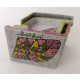 ♥ SET 4 POSACENERE + CONTENITORE IN CERAMICA BARTOLUCCI CERVIA VINTAGE FAENZA