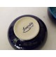 ♥ SET LOTTO 4 TAZZE LATTE PARMALAT CON 4 CIOTOLE CERAMICA CIELO BLU VINTAGE 90