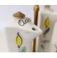 ♥ SET OLIO ACETO SALE PEPE CERAMICA MANETTI MONTELUPO VINTAGE MID CENTURY DESIGN