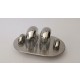 ♥ SET OLIO ACETO SALE PEPE GOTTINGHEN DESIGN TADDEI SESTINI CRISTALLO ACCIAIO