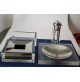 ♥ SET SCRIVANIA VINTAGE DESIGN FABIO MANLIO CIOCCA LUCITE GUZZINI RONSON ANNI 70