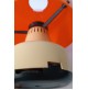 ♥ SIMPATICA LAMPADA SPACE AGE ANNI 70 ORANGE CON BASE RADIO VINTAGE DESIGN