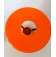 ♥ SIMPATICA LAMPADA SPACE AGE ANNI 70 ORANGE CON BASE RADIO VINTAGE DESIGN