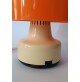 ♥ SIMPATICA LAMPADA SPACE AGE ANNI 70 ORANGE CON BASE RADIO VINTAGE DESIGN