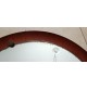 ♥ SPECCHIO DA MURO CAMPO E GRAFFI TEAK ROTONDO VINTAGE DESIGN ANNI 60 MIDCENTURY