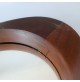 ♥ SPECCHIO DA MURO IN TEAK A ROMBO NORDIC DESIGN VINTAGE MID-CENTURY MODERN