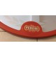 ♥ SPECCHIO PUBBLICITARIO BIRRA PERONI OVALE CORNICE ROSSA VINTAGE BAR 60cm targa