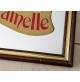 ♥ SPECCHIO PUBBLICITARIO VINTAGE CARAMELLE VERGANI CON CORNICE BAR ANNI 60 70