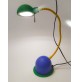 ♥ STILPLAST LAMPADA VINTAGE MEMPHIS STYLE ANNI 90 BLU GIALLA VERDE DESIGN TAVOLO