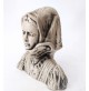 ♥ TESTA BUSTO DI DONNA IN COSTUME SARDA CERAMICHE VINTAGE SARDEGNA STATUINA