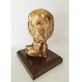 ♥ TESTA SCULTURA VOLTO BRUTALIST ART VINTAGE 1979 SUSCA COSTANTINO GESSO VOLTO