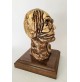 ♥ TESTA SCULTURA VOLTO BRUTALIST ART VINTAGE 1979 SUSCA COSTANTINO GESSO VOLTO