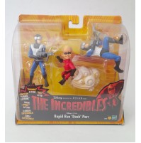 ♥ THE INCREDIBLES DISNEY PIXAR HASBRO RAPID RUN DASH PARR BOXED 2004