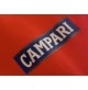 ♥ TOVAGLIA CAMPARI ROSSA IN STOFFA 120X120 CM QUADRATA VINTAGE PUBBLICITARIO BAR